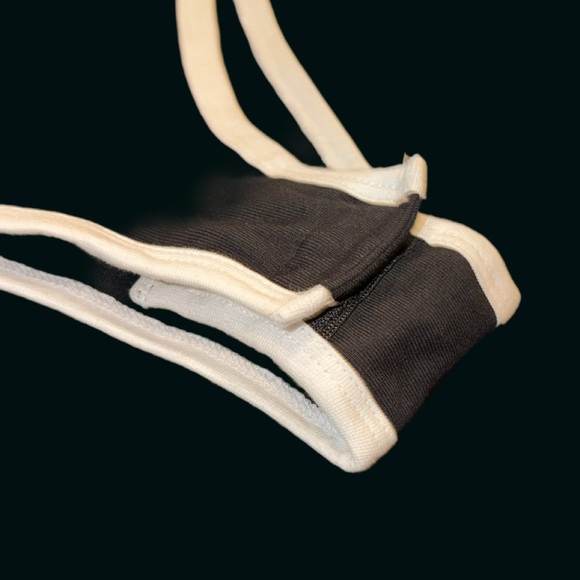 NWOT Womens Adidas Classic Blk and White body suit with snap closure- slimming❤️ - Picture 4 of 12